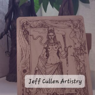 Liber Khthonia by Jeff Cullen Artistry: Hekate (stand included!)