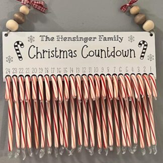 Christmas Countdown ***Candy Canes NOT INCLUDED***